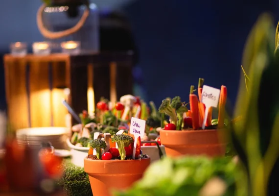 Menu de la soirée